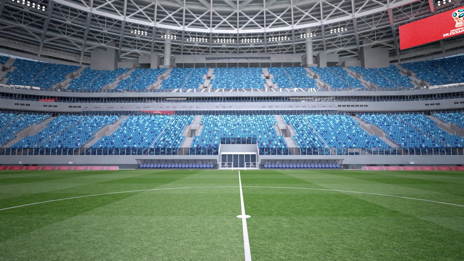 Стадион Газпром Арена трибуны