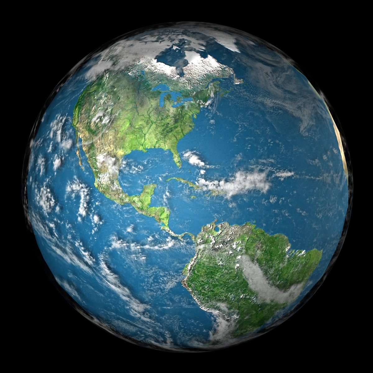 Модель планеты земля