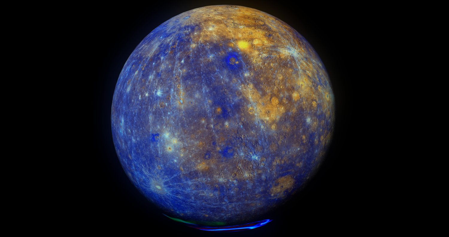 Меркурий снимки НАСА