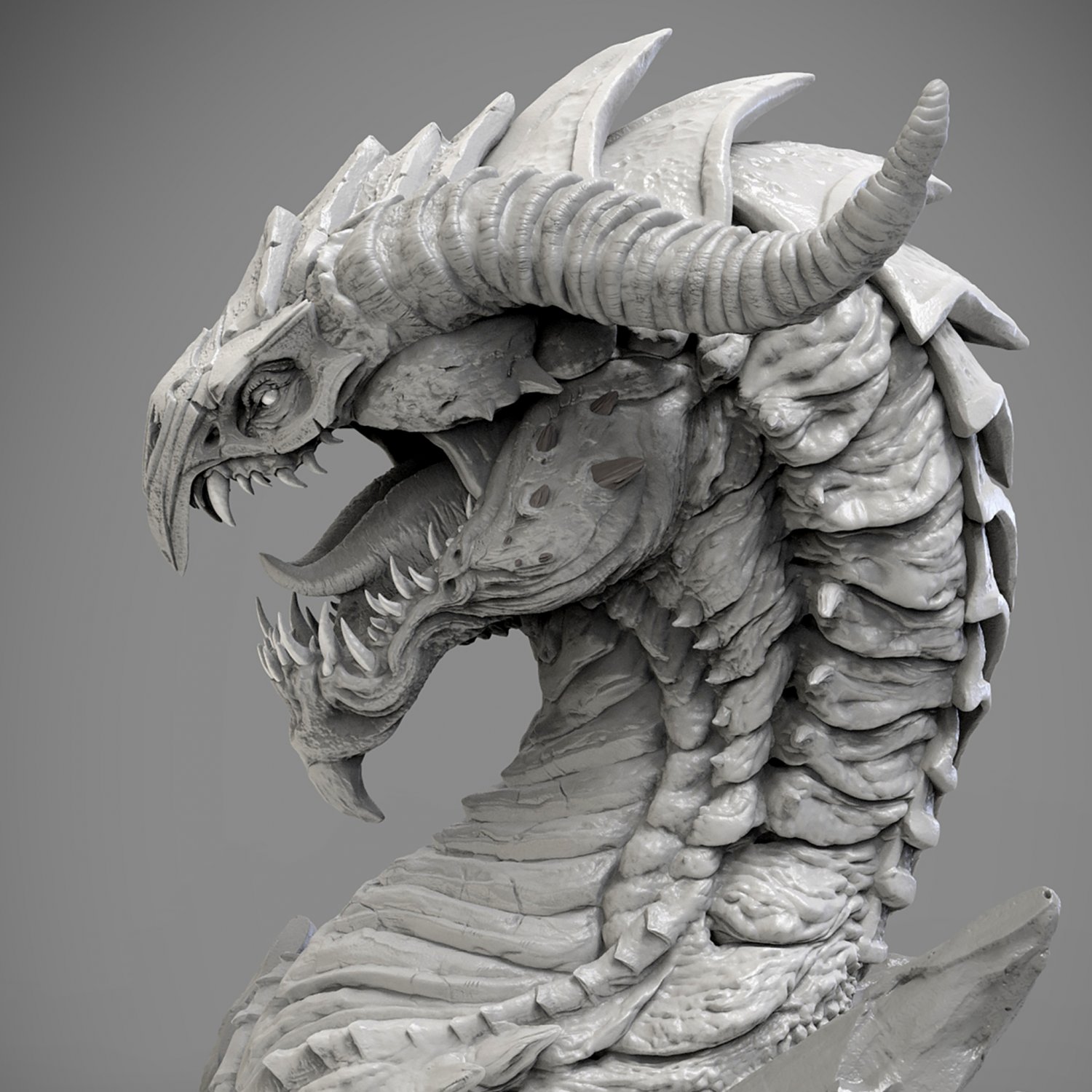 Dragon 3head realistic
