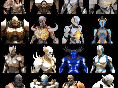 Eclipse Armory Celestial Guardian Armor Collection Modelo de impresión 3D