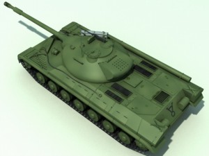 tank 3D 모델