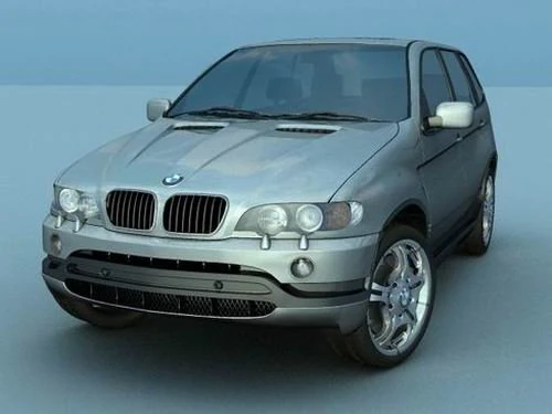 bmw x5 3D Model .c4d .max .obj .3ds .fbx .stl .blend 