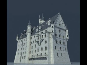 Neuschwanstein 3D Model