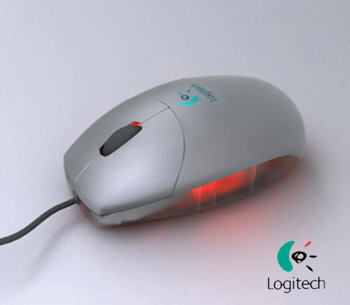 Maus Logitech 3D Modell .c4d .max .obj .3ds .fbx .stl .blend 
