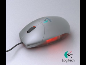 mouse logitech 3D Model
