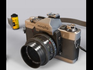 minolta 3D Модель