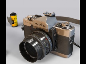 minolta 3D Model