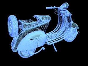 scooter Model 3D