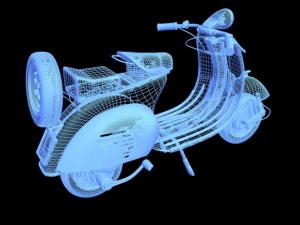 scooter 3D Model