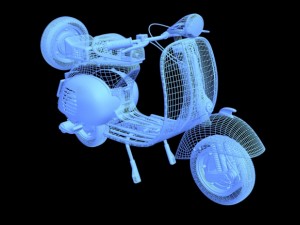 scooter Model 3D