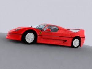 ferrari f50 3D Модель