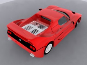ferrari f50 3D Модель
