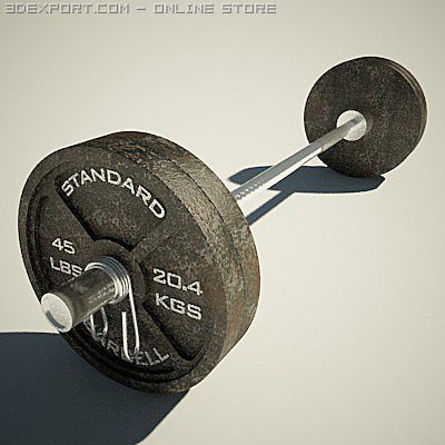 weight bench Modelo 3D .c4d .max .obj .3ds .fbx .stl .blend 