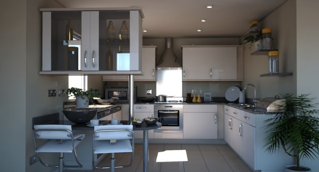 3d kitchen 15 Model 3D .c4d .max .obj .3ds .fbx .stl .blend 