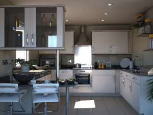 3d kitchen 15 3D Model