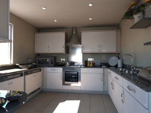 3d kitchen 15 Model 3D