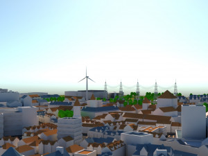 generic city map 3D 模型