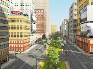 3d city low poly Model 3D