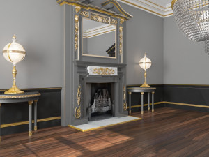 classic interior 34 Modelo 3D