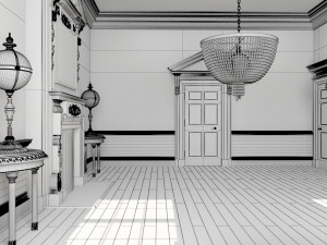 classic interior 34 Modelo 3D