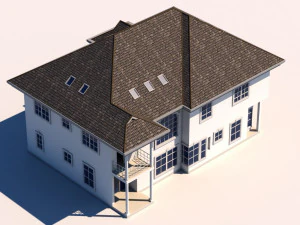 3d house cut out 3D Model