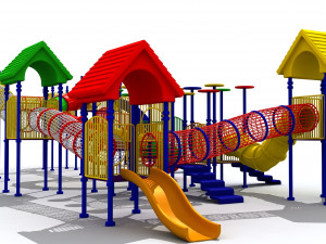3d play ground furniture 3D Model