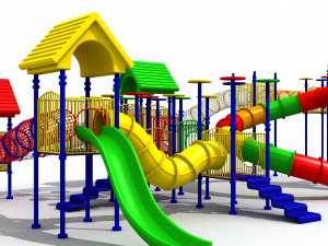 3d play ground furniture Modèle 3D