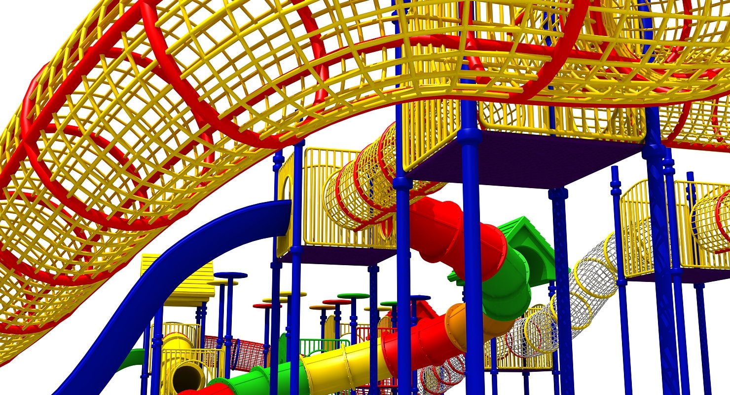 Grounded playground. Grounded playground