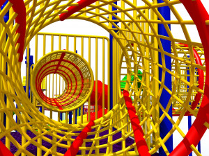 3d play ground furniture Modèle 3D