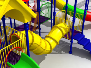 3d play ground furniture Modèle 3D