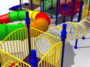 3d play ground furniture Modèle 3D