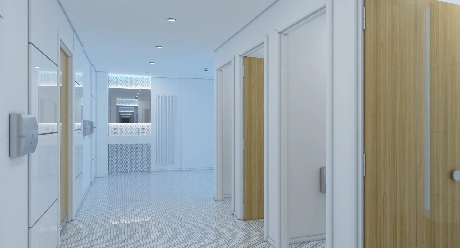 rest room 2 3D Model .c4d .max .obj .3ds .fbx .stl .blend 