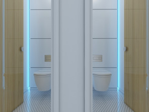 rest room 2 Model 3D