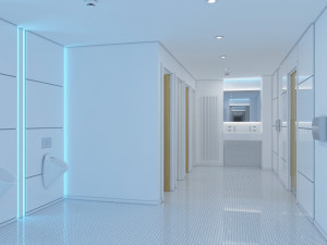 rest room 2 Model 3D
