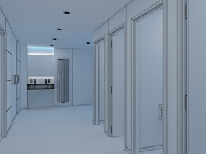 rest room 2 Model 3D