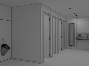 rest room 2 3D Model