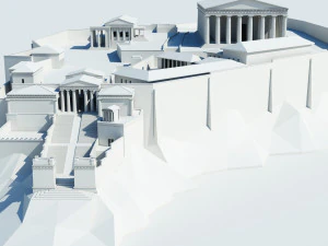 acropolis 3D Model