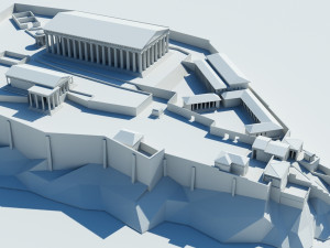 acropolis Model 3D