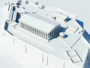 acropolis 3D Model