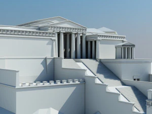 acropolis 3D Model