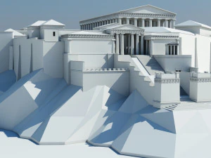 acropolis 3D Model