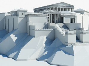 acropolis Model 3D