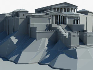 acropolis 3D Model