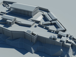 acropolis Model 3D