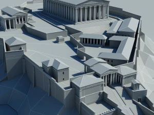 acropolis 3D Model