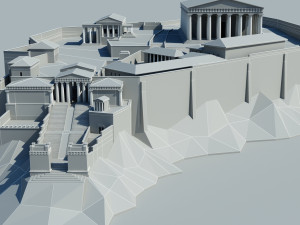 acropolis Model 3D