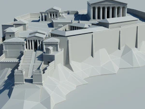 acropolis 3D Model