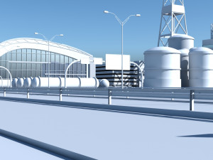 airport 3D 模型