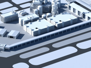 airport 3D 模型